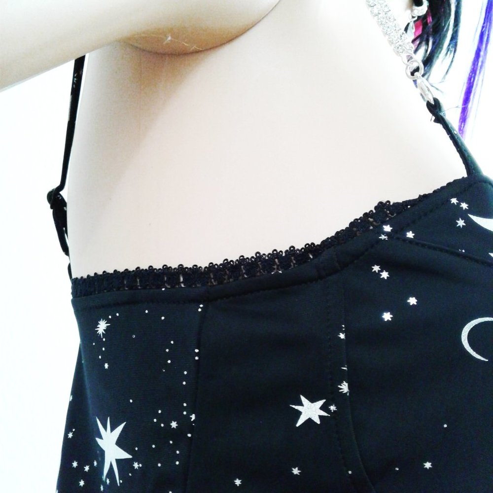 Night Sky Spaghetti Strap Dress - Picture 7 of 8